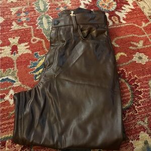 Abercrombie & Fitch Brown Straight Leg Pants